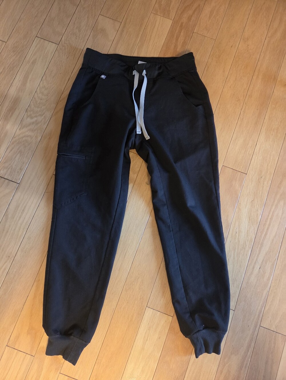 Figs Zamora Black Scrub Pants
